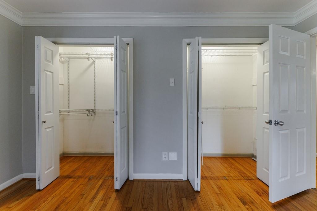 View of the 4th bedroom closets