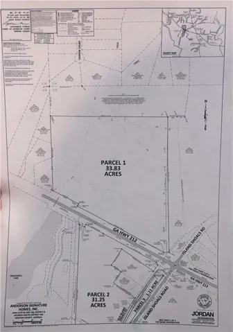 Survey map / technical document