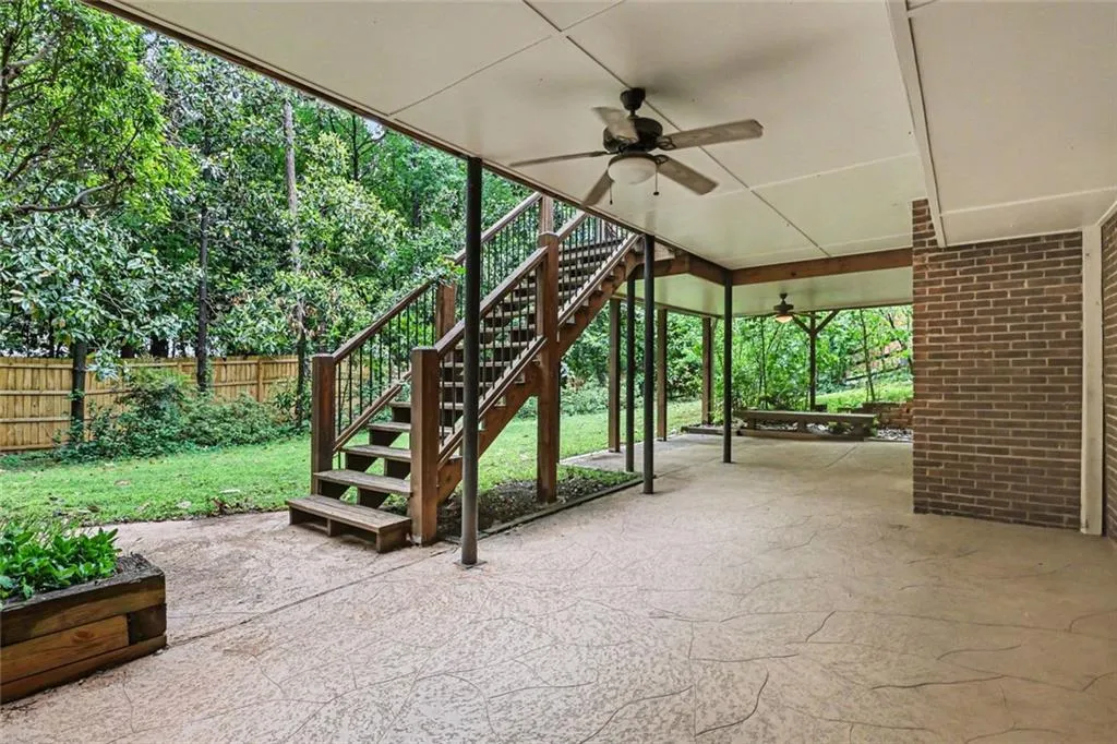 Lower Level Patio. Entertain & Relax in the Shade!