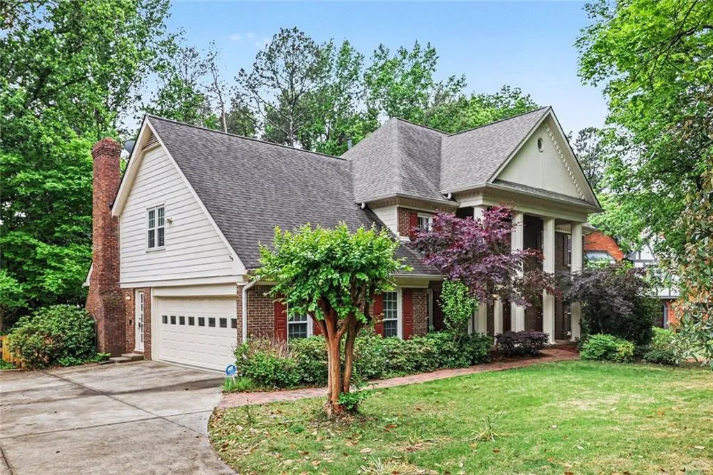 Front/Side View of Home