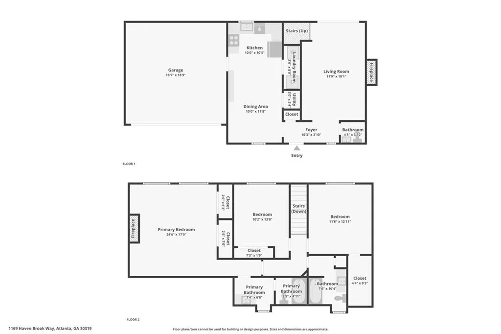 View of room layout