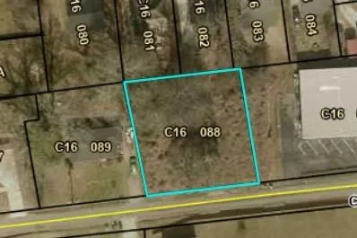 Plat Map. Illustrating the boundaries and identification numbers of the property and surrounding parcels