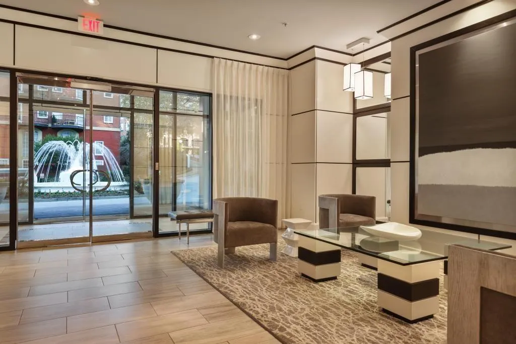 View of community lobby