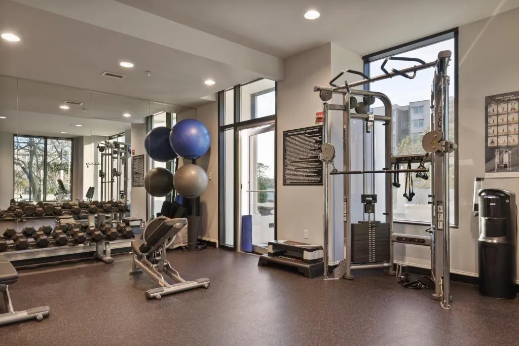 View of gym