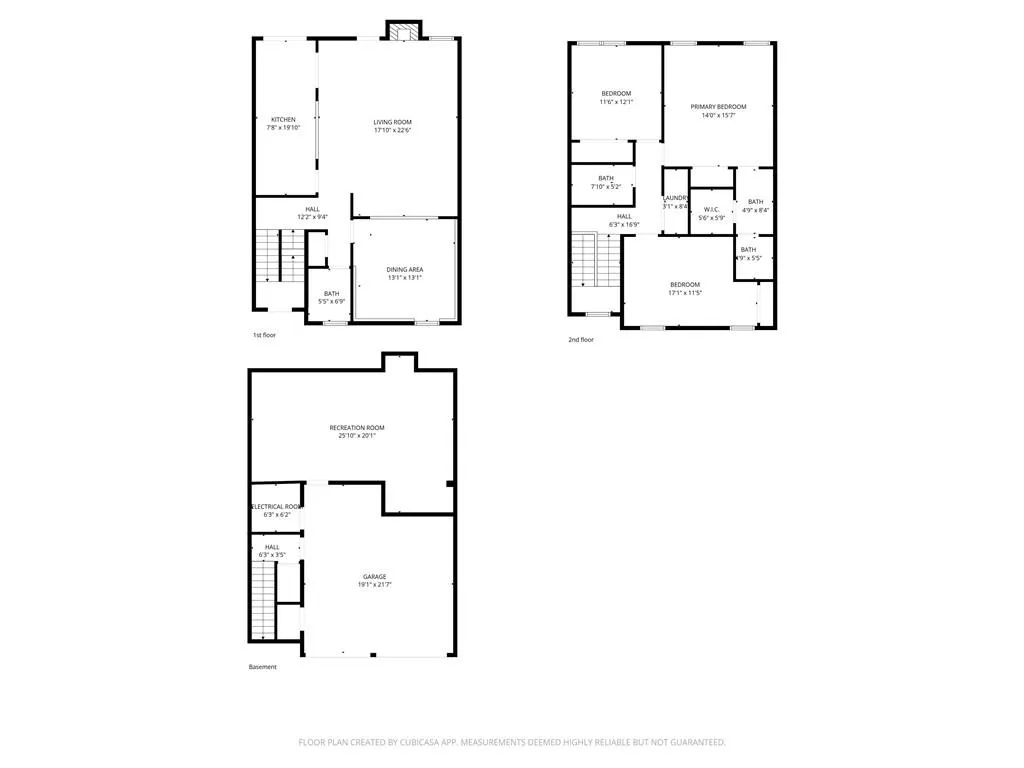 View of home floor plan