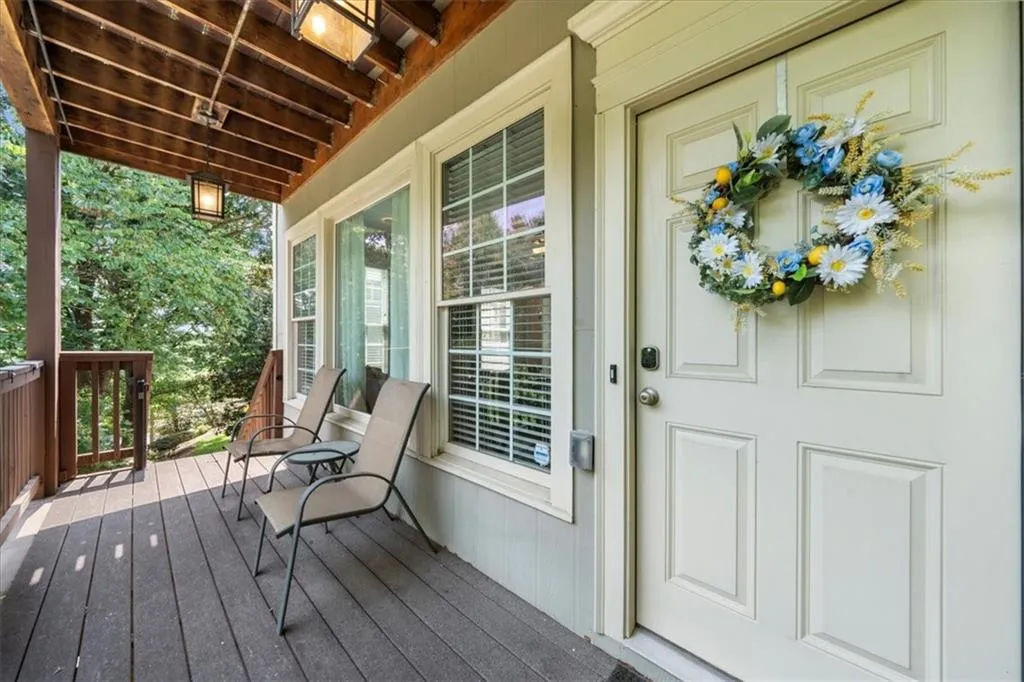 View of porch