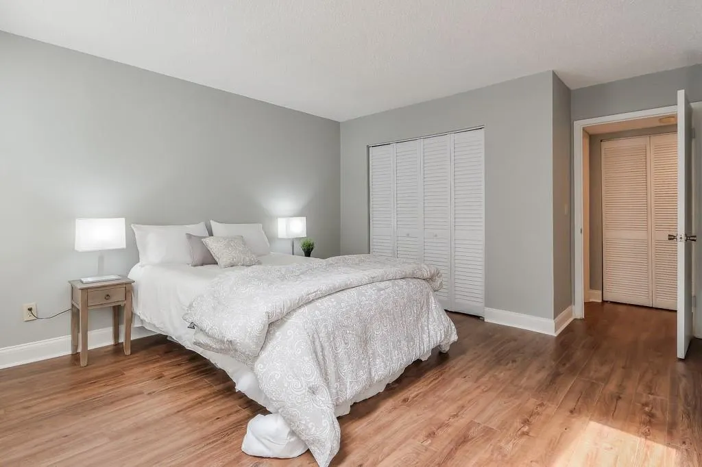Primary Bedroom With View of Second Closet and Primary Bath