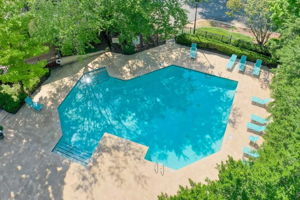 Aerial View of Pool