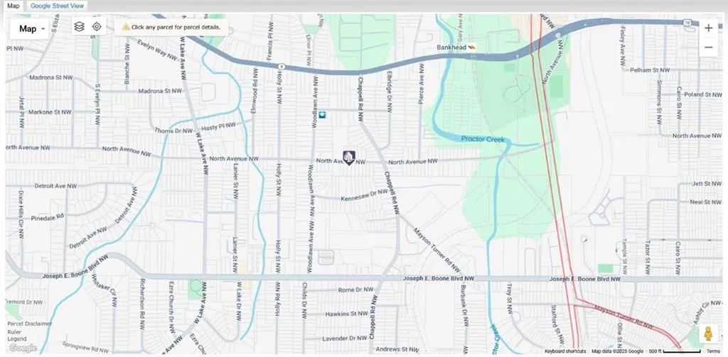 Map of property location