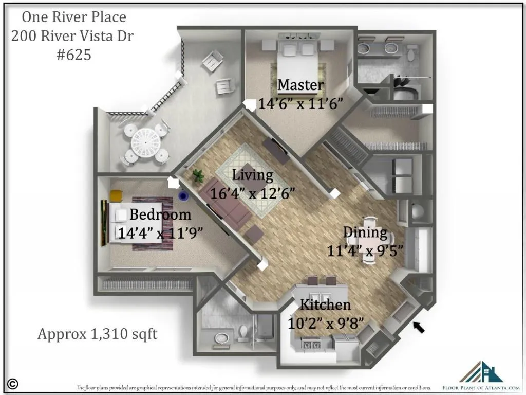 200 River Vista Drive Unit 625, Atlanta, Georgia 30339, 2 Bedrooms Bedrooms, ,2 BathroomsBathrooms,Residential,Sold,200 River Vista Drive Unit 625,6060120