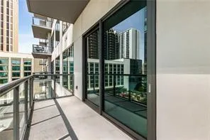 Primary bedroom balcony