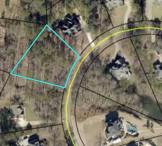 Aerial Survey. Depicting the property boundary in relation to surrounding parcels and infrastructure