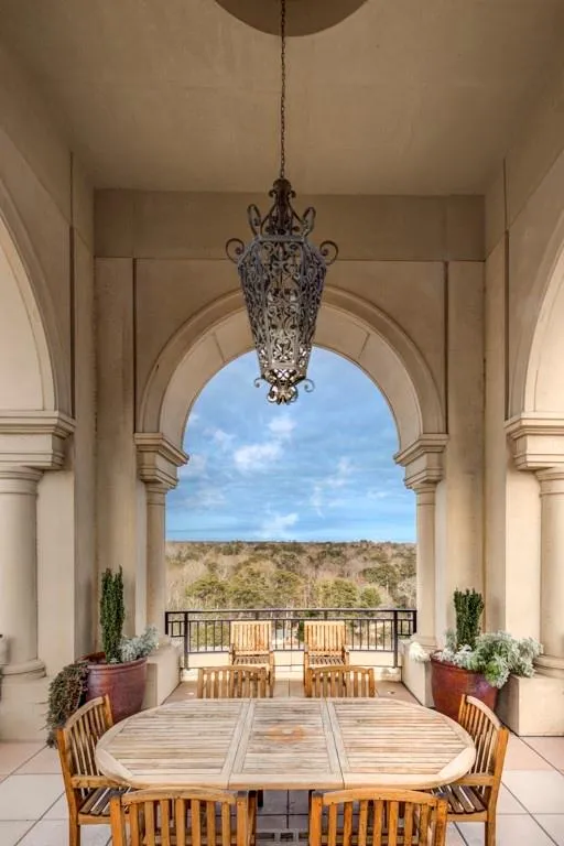Beautiful roof top terrace