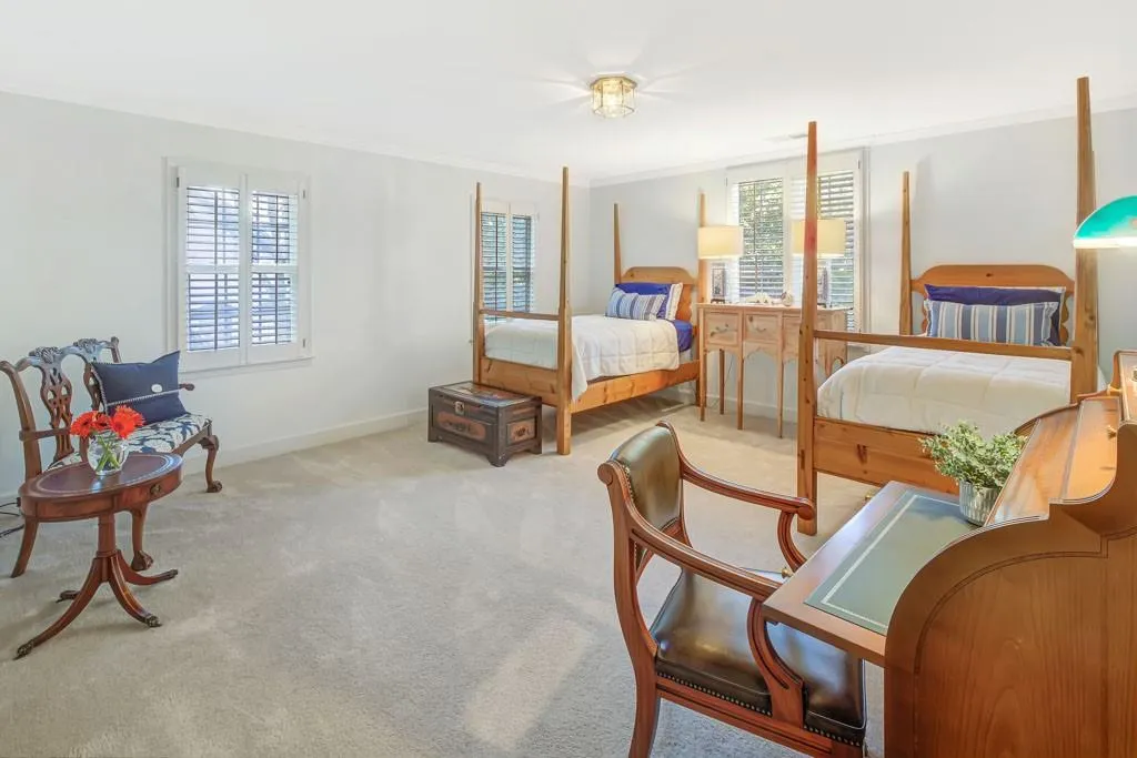 Secondary bedroom with ensuite bath