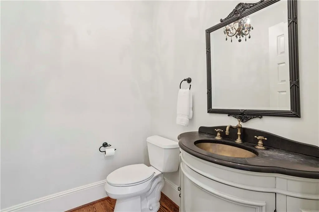 Powder room on main