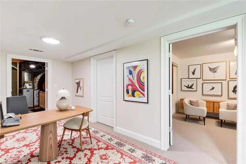 Virtually Staged Basement bonus space