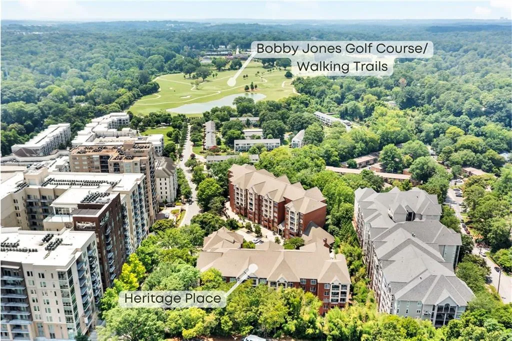 Heritage Place is about 1.5 blocks away from walking trails at Bobby Jones golf course & the Northside Beltline trail.