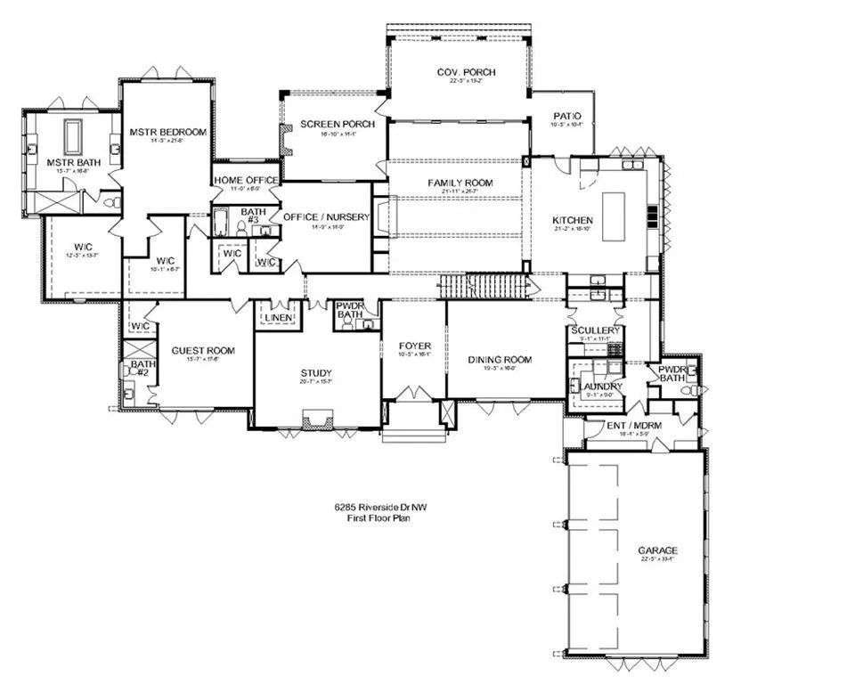 6285 Riverside Drive, Sandy Springs, Georgia 30328, 5 Bedrooms Bedrooms, ,7 BathroomsBathrooms,Residential,For Sale,6285 Riverside Drive,7277056
