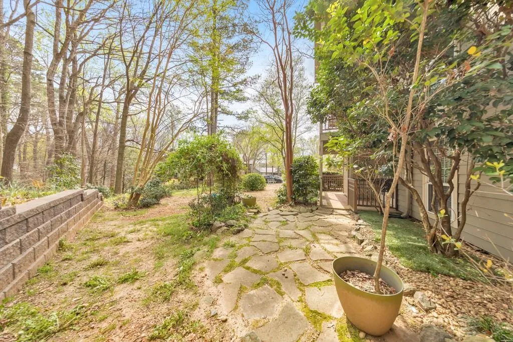 BACKYARD SPACE RIGHT OUTSIDE THE UNIT!