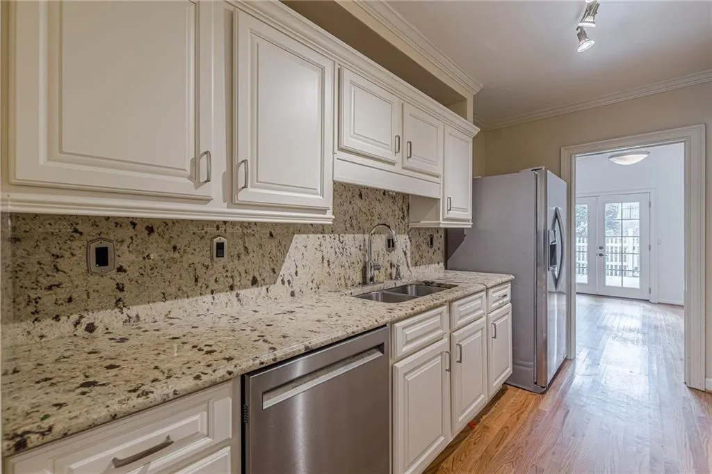 Tons of Kitchen Storage here.