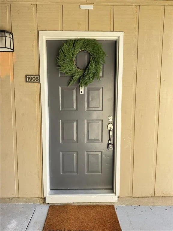 View of entrance to property