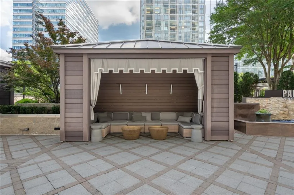 Cabana at the pool