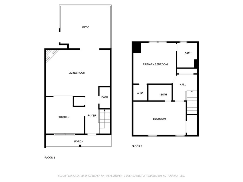 Both floors layouts Both floors layouts