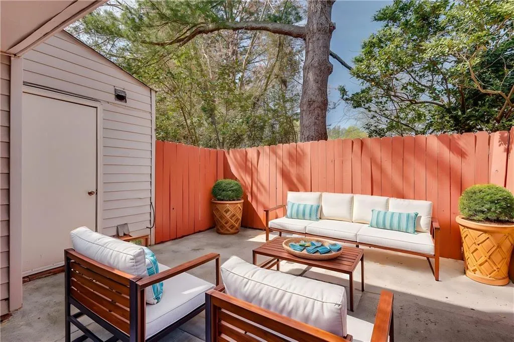 Virtually staged- Enjoy outdoor living space with a private fenced-in patio that’s perfect for grilling out, enjoying a beverage of choice in the evenings, hosting friends and family, etc. Virtually staged- Enjoy outdoor living space with a private fenced-in patio that’s perfect for grilling out, enjoying a beverage of choice in the evenings, hosting friends and family, etc.