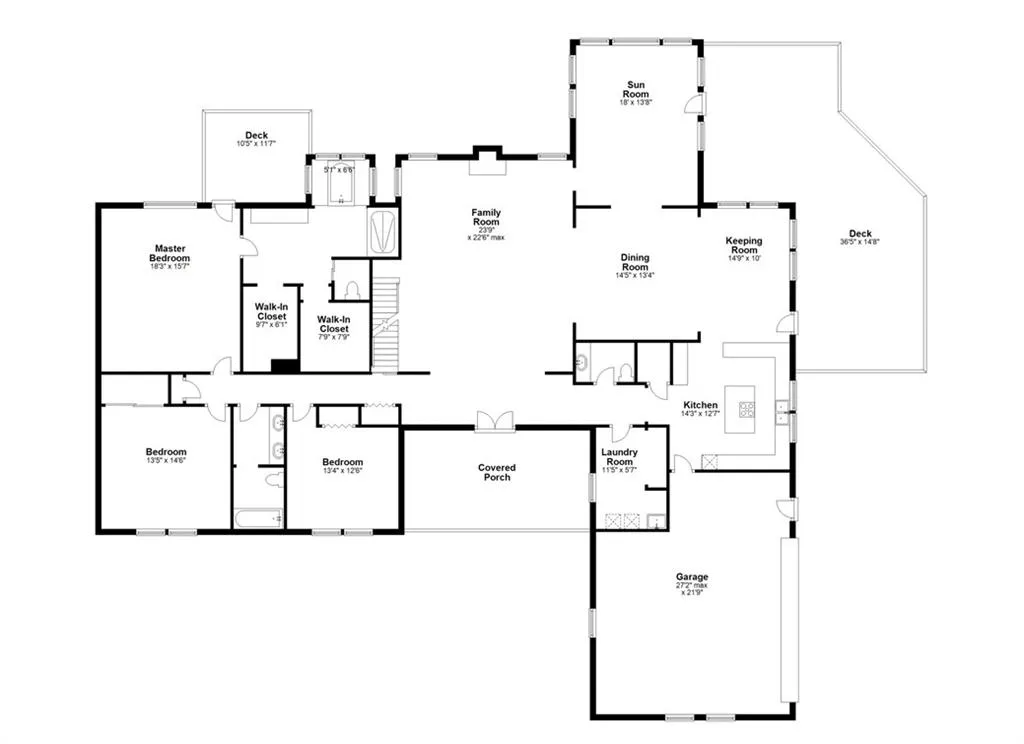 135 Classic Cove, Sandy Springs, Georgia 30350, 5 Bedrooms Bedrooms, ,3 BathroomsBathrooms,Residential,Sold,135 Classic Cove,7031757