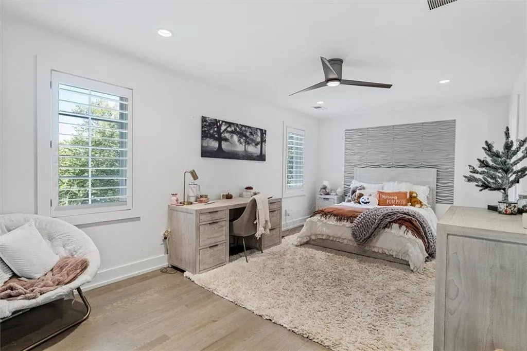 Custom designed secondary bedroom