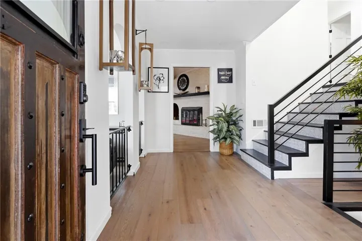 Foyer entry into home