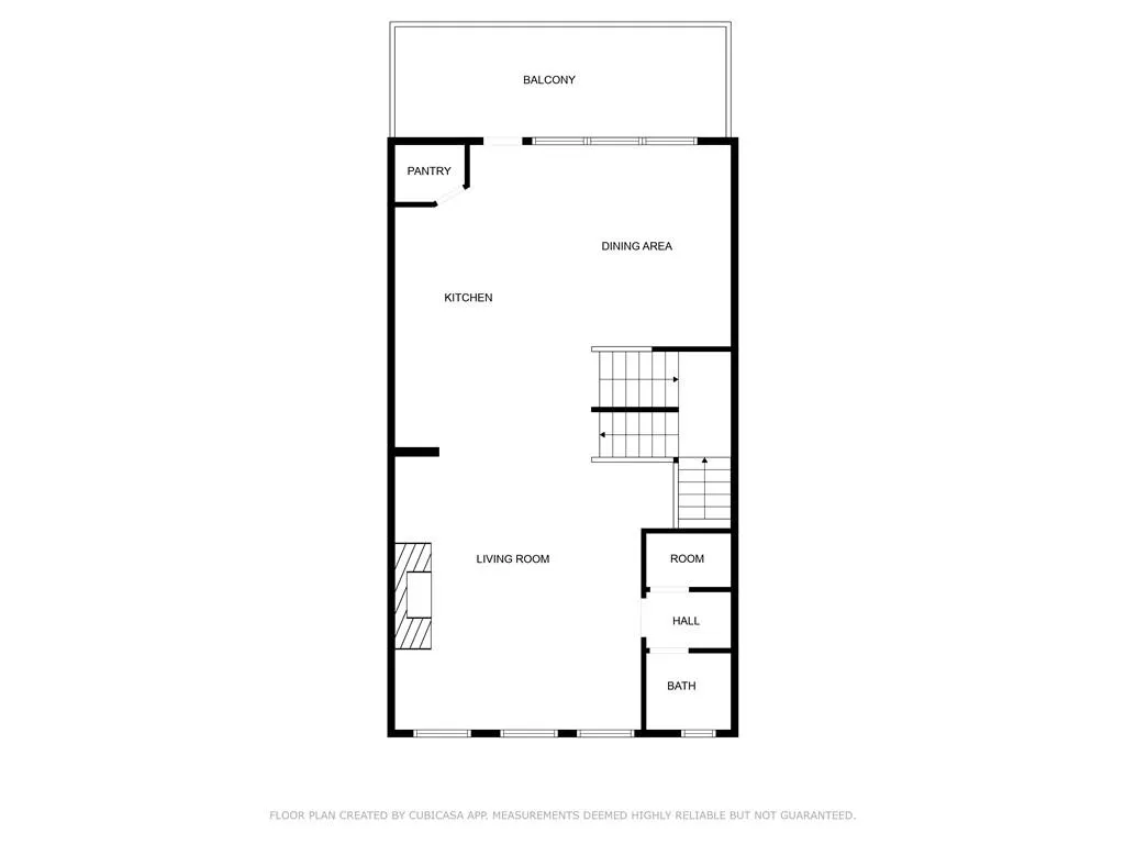 View of home floor plan