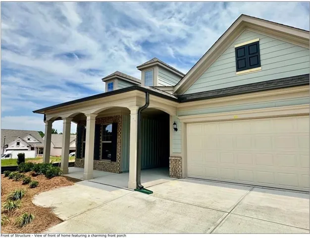 Flat driveway