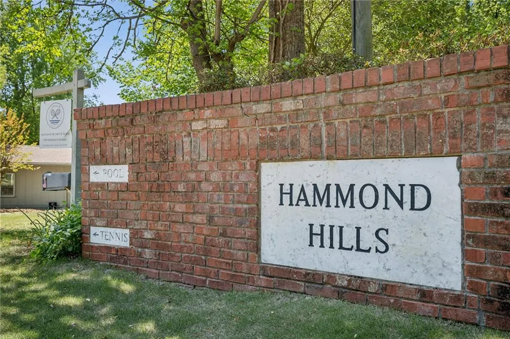 Hammond Hills swim & tennis park is only a few blocks away.