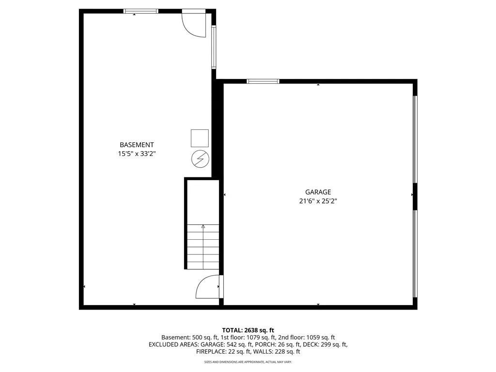 View of floor plan / room layout