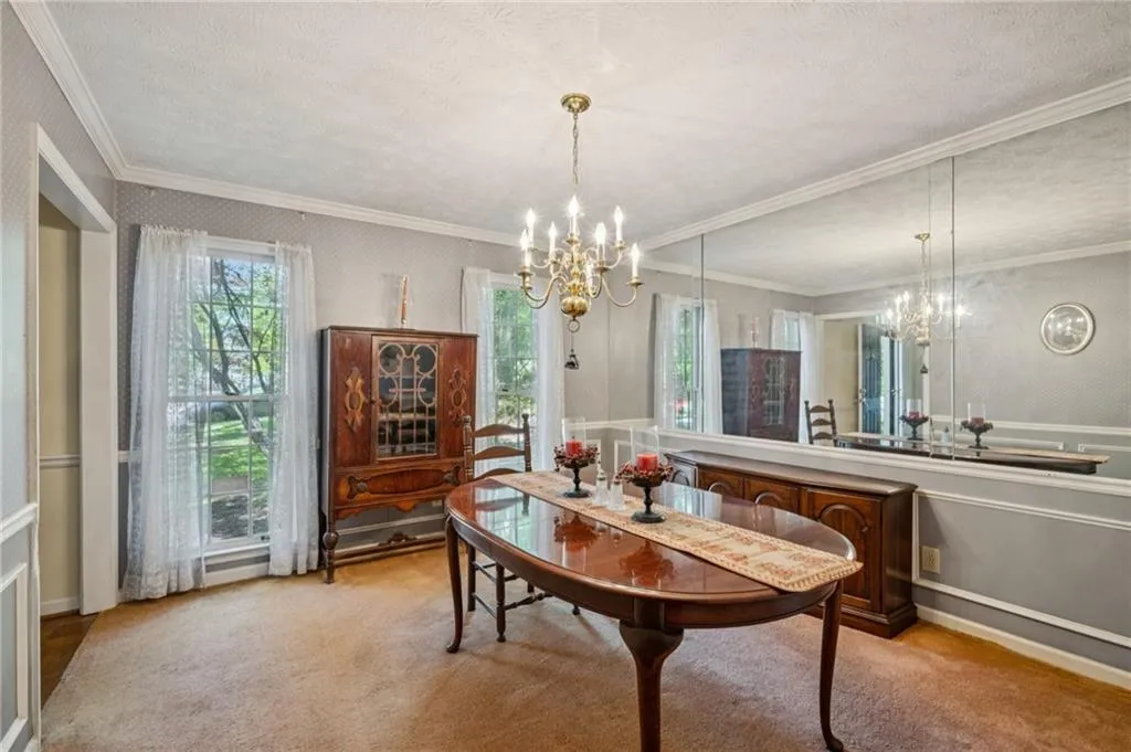 Separate dining room - plenty of space for all of your furniture.