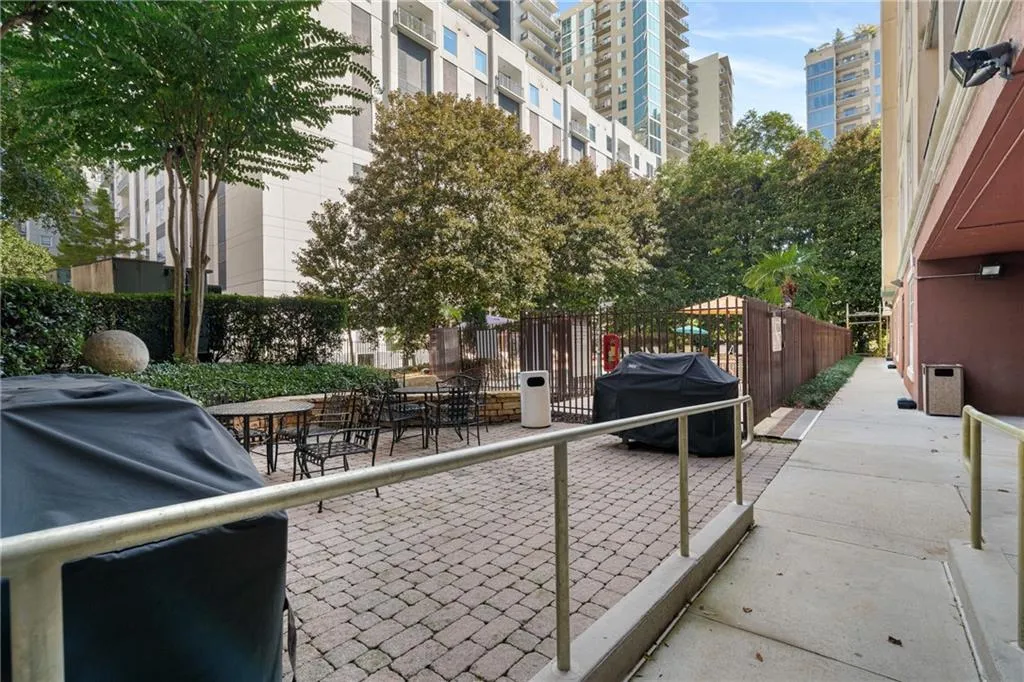 View of home's community with a patio
