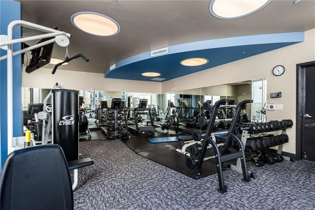 View of exercise room