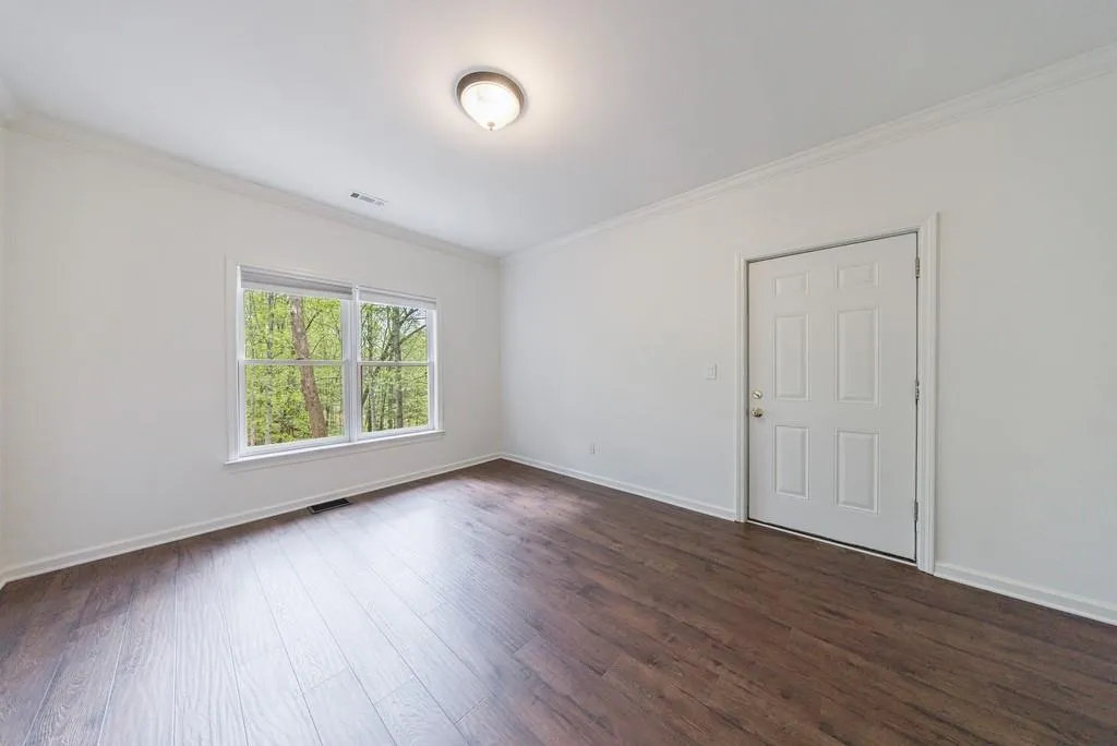 bedroom in basement
