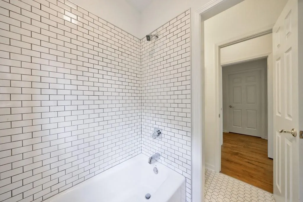 bathroom in basement