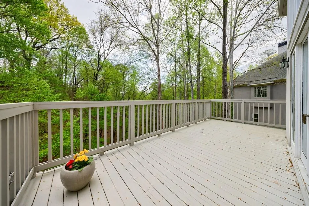 Deck from main level