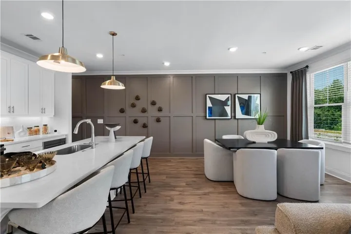 Designer kitchen with premium finishes. *Please note photos shown are of The Magnolia plan but are not photos of the actual home.