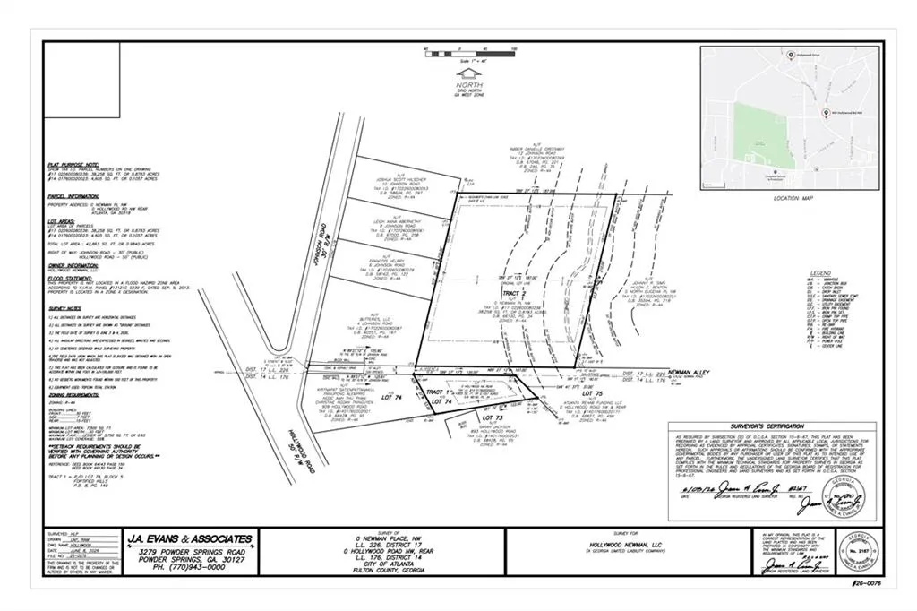 0 Hollywood Road Nw, Atlanta, Georgia 30318, 0 ,Land,For Sale,0 Hollywood Road Nw,7480423