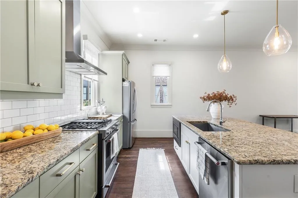 Stainless steel appliances