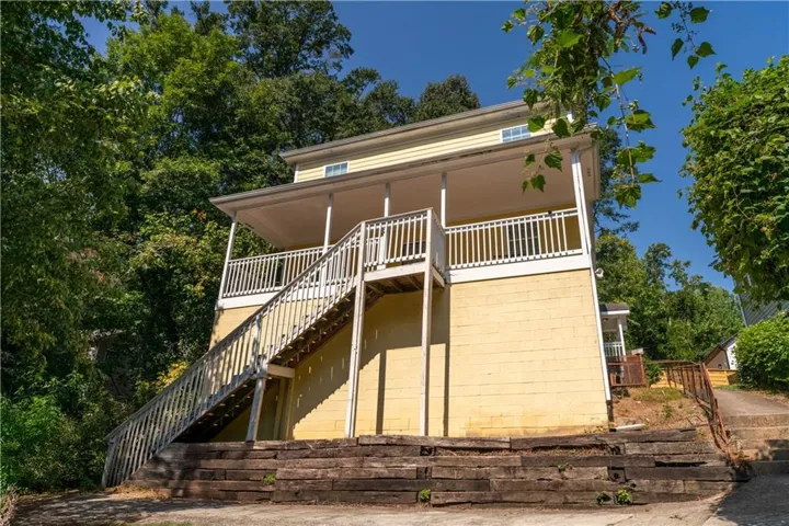 Front of house - Entrance to Side A