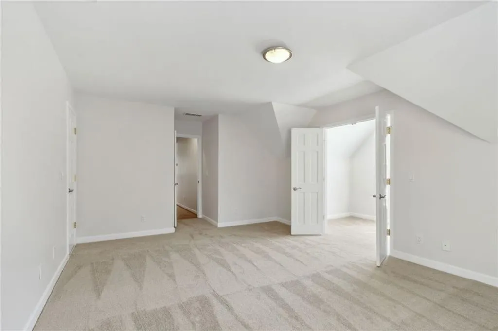 View into room from Rear Stairs