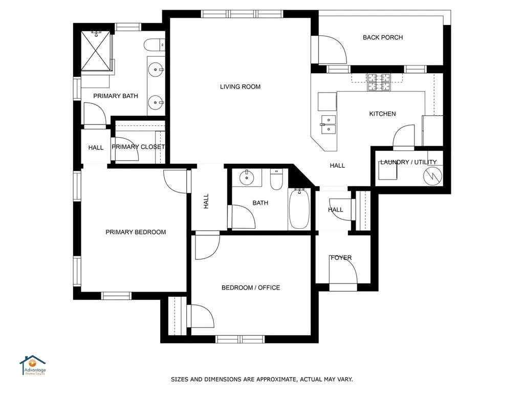 View of floor plan / room layout