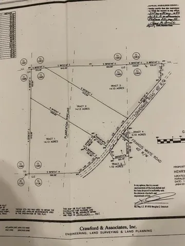 Survey map / technical document