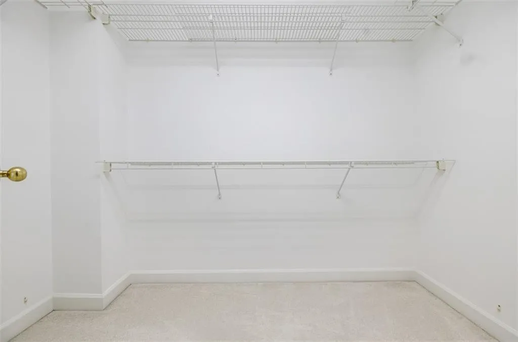 Dual walk-in closets!