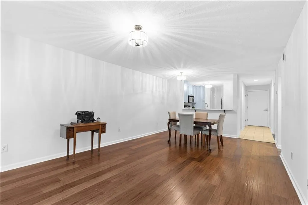 Open concept floor plan
